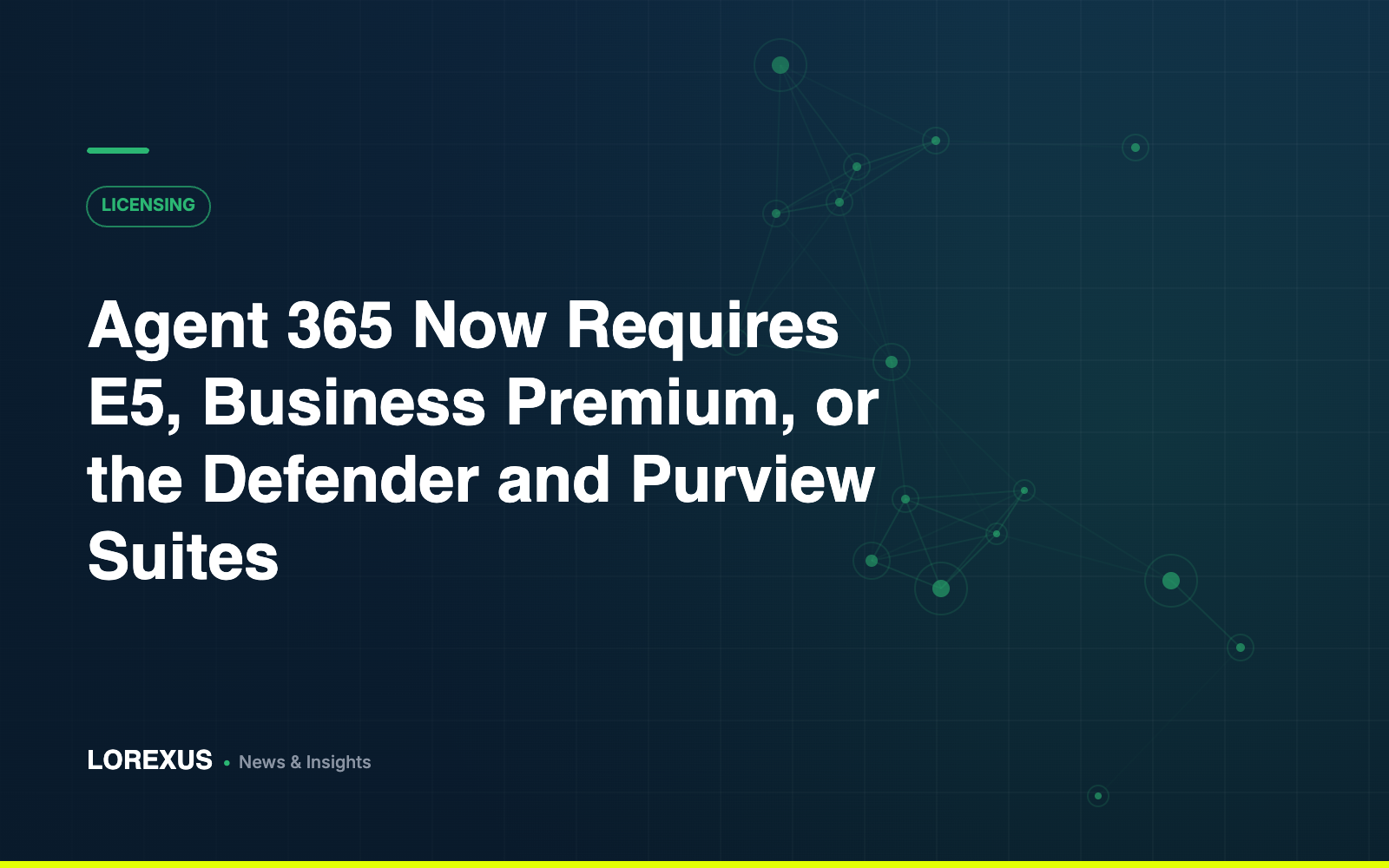 Agent 365 Now Requires E5, Business Premium, or the Defender and Purview Suites