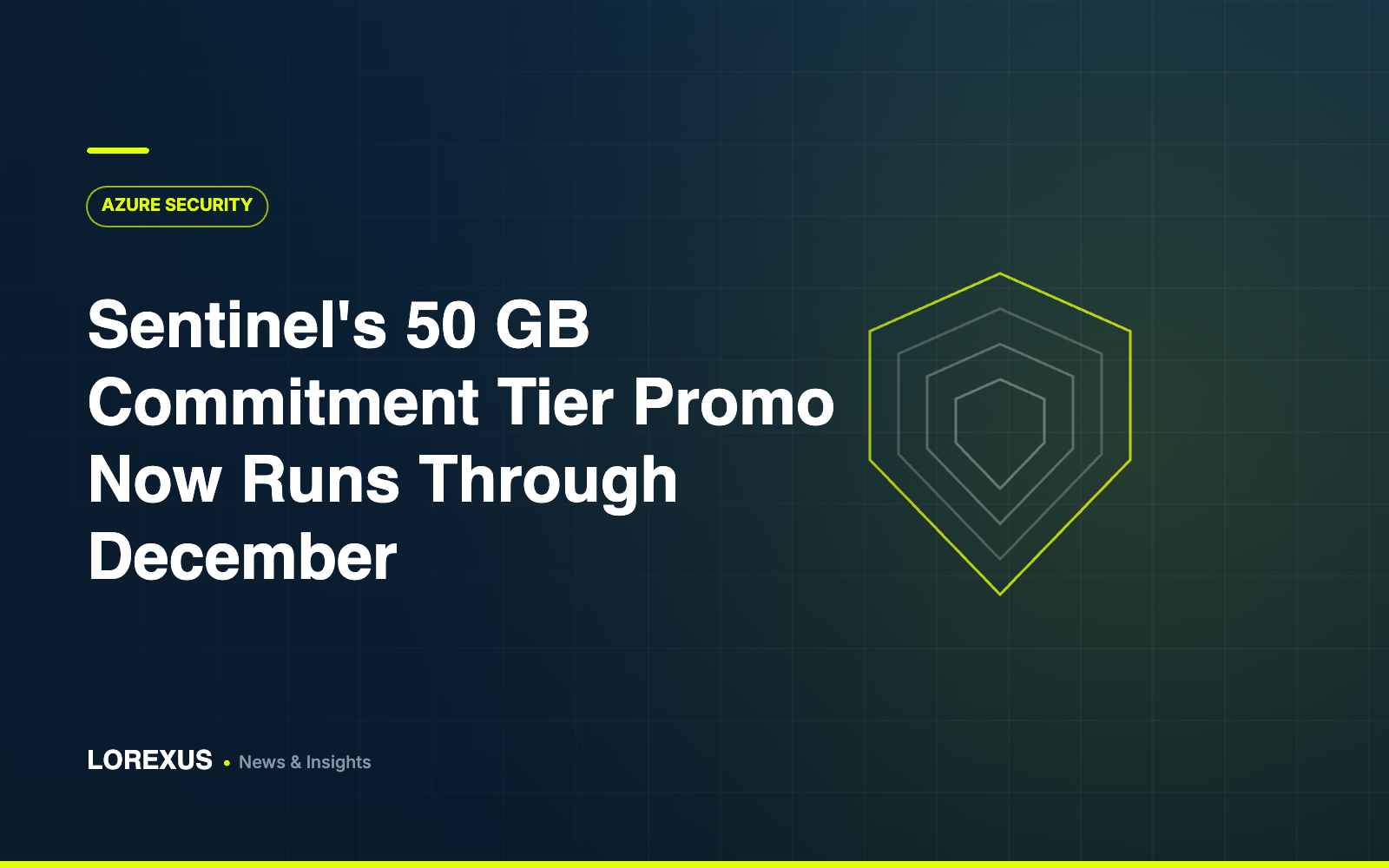 Sentinel's 50 GB Commitment Tier Promo Now Runs Through December